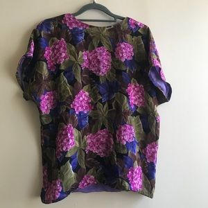 Vintage floral top